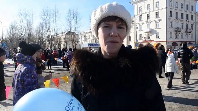 Празднование Масленицы в Краснотурьинске. / www.krasnoturinsk.info смотреть онлайн