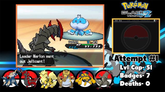 Pokemon Black 2 Hardcore Nuzlocke SHINIES ONLY