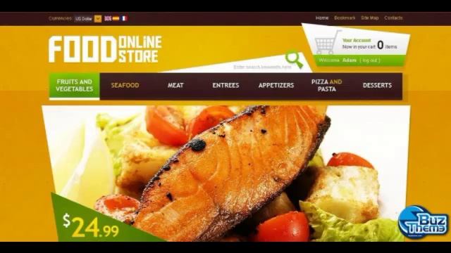 Download Delicious Food PrestaShop Theme by Mercury TM смотреть онлайн