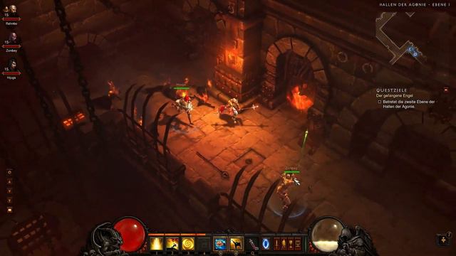 Let's Play Together Diablo 3 #023 [German, HD] - Keller aufräumen für Fortgeschrittene смотреть онлайн