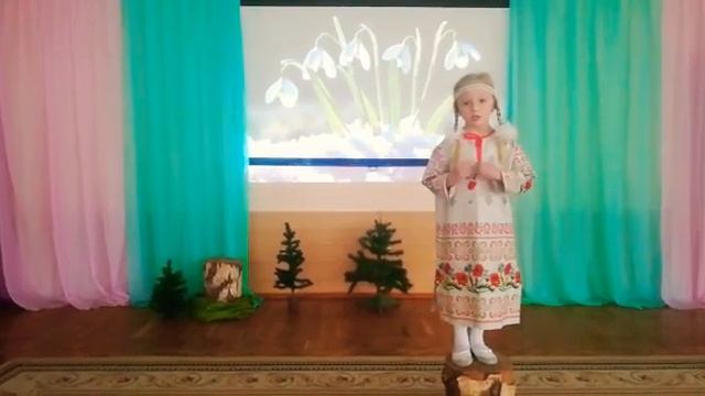 ГУО "Ясли-сад 95г.Витебска". Рядченко Анастасия, средняя группа 9. Вера Вярба "Пралеска". смотреть онлайн
