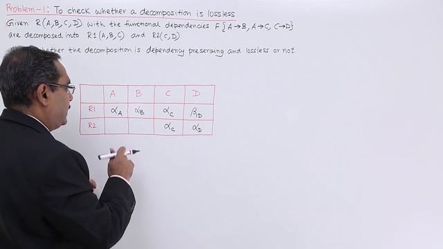 DBMS - Problem-1 To check Whether a Decomposition is Lossless смотреть онлайн