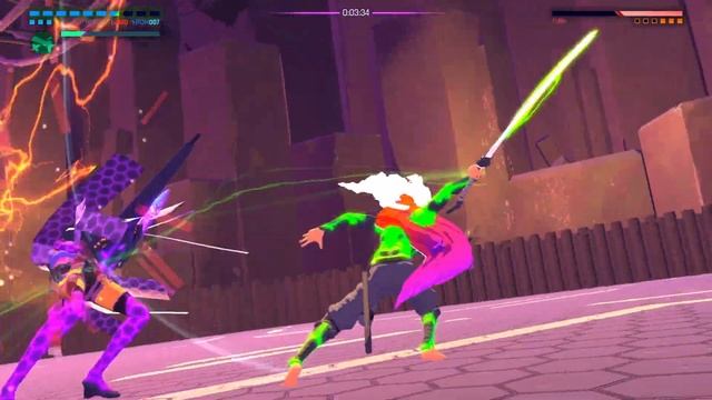 Игра Furi сложность Furi+ S ранг босс Взрыв