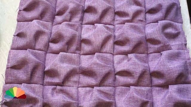 We sew a plump mattress from small pieces of fabric DIY master class смотреть онлайн