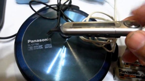 Panasonic PORTABLE CD PLAYER SL-CT790 test