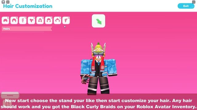 [ROBLOX EVENT 2022!] How to get Black Curly Braids in Sunsilk City! смотреть онлайн