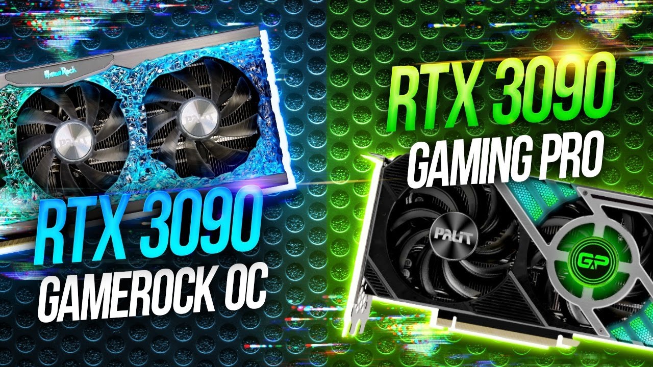 Обзор Palit RTX 3090 GameRock OC  и Gaming Pro OC .Переплатить