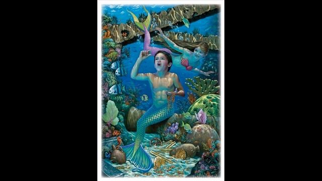 Русалки на открытках художника Wil Cormier