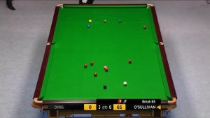 Самый быстрый максимальный брейк в Снукере - 147 очков от Ronnie O'Sullivan в матче против Ding