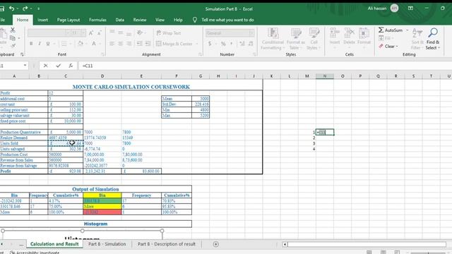 Simulation Part B Excel 2023 01 29 17 19 15 смотреть онлайн