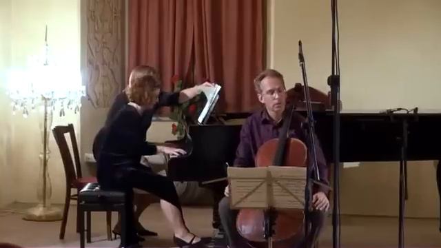 Sonata for violoncello and piano by Frank Bridge - first movement - Allegro ben moderato смотреть онлайн