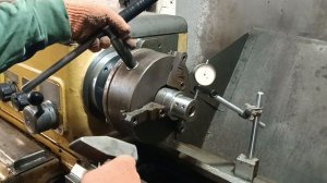 Сложная установка детали в патрон.
