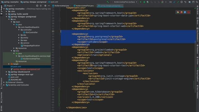 Ders 2 - Java Spring Boot ile Integration Test, Integration Test nedir, H2 InMemory Integration Tes смотреть онлайн