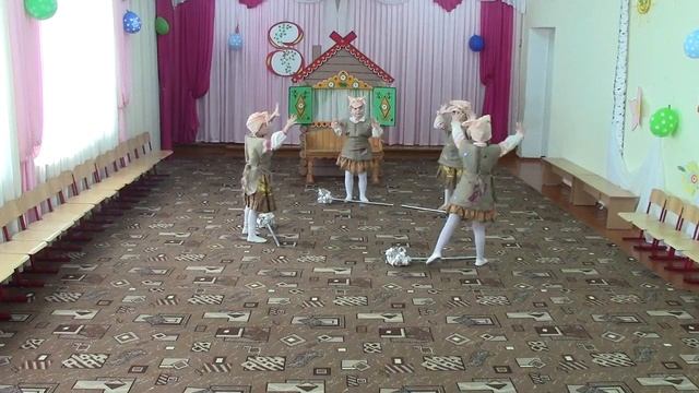 Танец Бабок Ёжек МБДОУ " Плешановский детский сад № 1"" смотреть онлайн