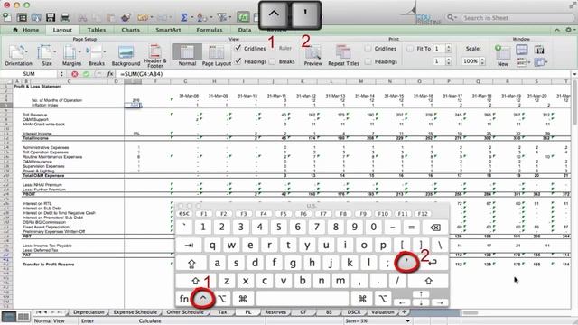 Financial Modeling Shortcuts in Excel - Display Formula in cells in Mac смотреть онлайн