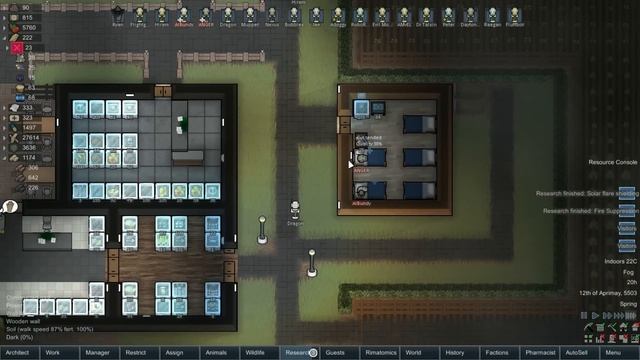 [21] The Vault & Flare Shield Room | RimWorld 1.0 Atomic Robo-Hotel смотреть онлайн