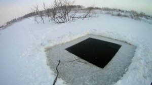 Рыбалка на паук зимой! Готовим, закармливаем место!!!