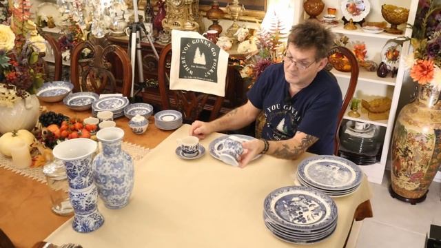 Off The Chain Estate Sale Haul!! // Chinoiserie & Blue Willow смотреть онлайн