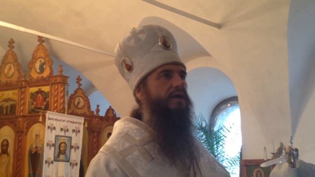 Проповедь Епископа Савватия в Празднование Преображения Господняго "Вера без дел мертва есть". смотреть онлайн