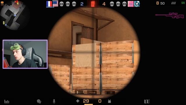 СЫГРАЛИ С 1 ХП ТОЛЬКО С ДРОПОМ ИЗ РАЗМИНКИ? (STANDOFF 2) смотреть онлайн