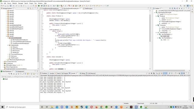Java Wait and Notify, ConcurrentHashMap, BlockingQueue, CountdownLatch, Semaphore Tek Ders смотреть онлайн