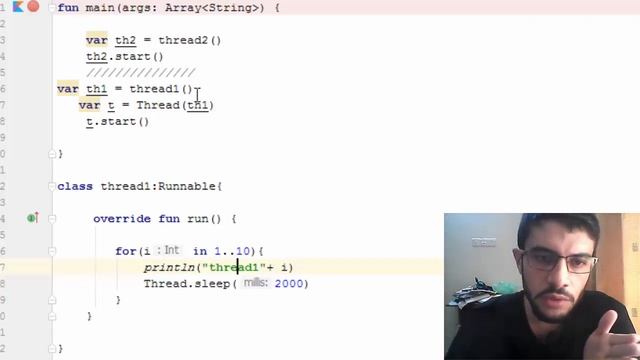 اساسيات الكوتلين: استخدام الــ Runnable لعمل الــ multithreading - الجزء الثاني- смотреть онлайн