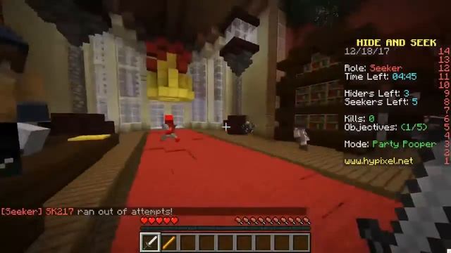VIEWER DISCRETION ADVISED | Minecraft Mini Games - Hide & Seek смотреть онлайн