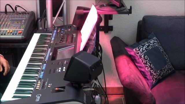 Try (Pink) Cover on Yamaha Genos смотреть онлайн
