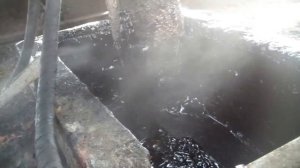 Слив мазута, гудрона, битума из цистерн