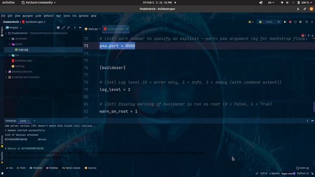 Kivy P4A Flask Android Application(Converting a Website Into Android Application with Flask and P4A смотреть онлайн