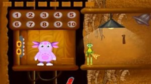 Лунтик игра.Обучаюшее видео. Учимся считать с лунтиком.Прохождение игры Лунтик