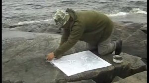 Онежские петроглифы. Мыс Бесов нос [исправленный звук]