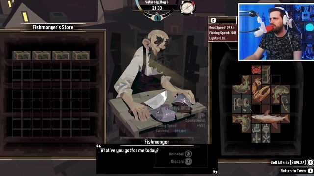 GYÖNYÖRŰ APÁTIA ? | Dredge (PC) смотреть онлайн