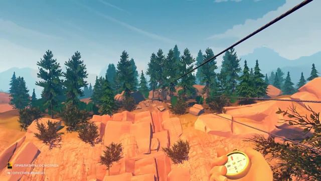 Firewatch : Имитация Лесника . Прохождение Эпизод 1. смотреть онлайн