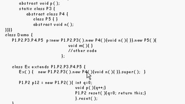 Java Tutorial 23.04: Anonymous classes смотреть онлайн