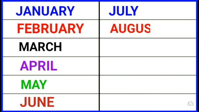 Month name смотреть онлайн