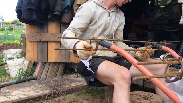 столбчатый фундамент за 2000₽ СВОИМИ РУКАМИ DIY фундамент для терассы смотреть онлайн