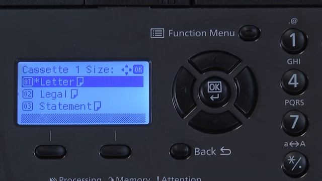 Kyocera M2040dn Adding Paper to the Cassette Tray смотреть онлайн