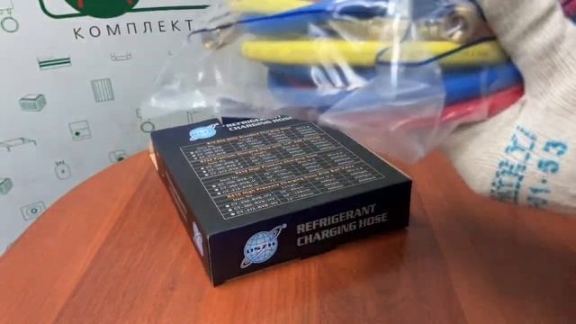 Шланги заправочные (3 шт, PSI500, 1.8м.) DSZH CT-372RYB смотреть онлайн