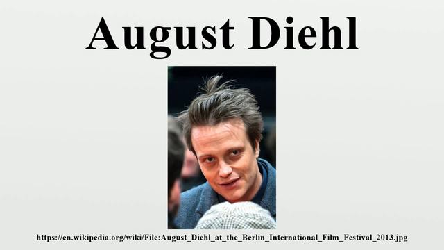 August Diehl