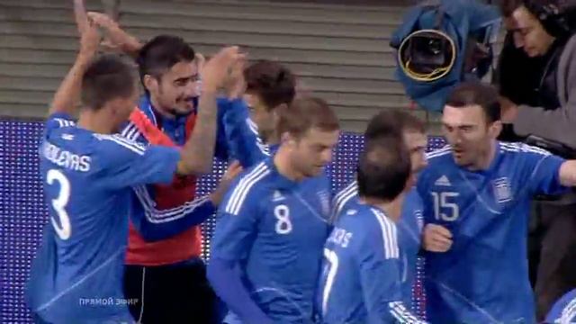 Гол Кацураниса в матче 
