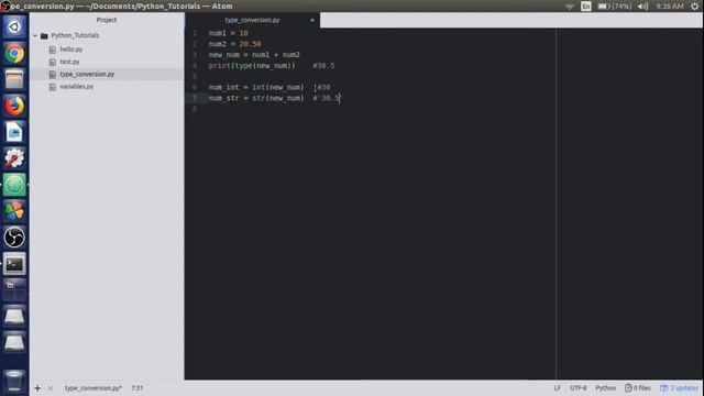 Python Type Conversion & Type Casting | Tutorial - 8 | Learn Python - The Easy Way смотреть онлайн