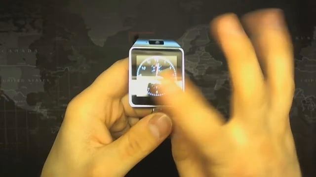 Умные часы DZ09 из Китая смотреть онлайн