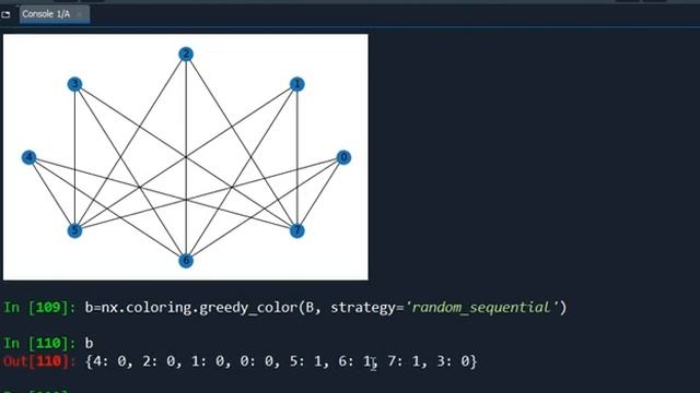 Chromatic number using python-networkx|Graph Theory|Chromatic number of a graph смотреть онлайн