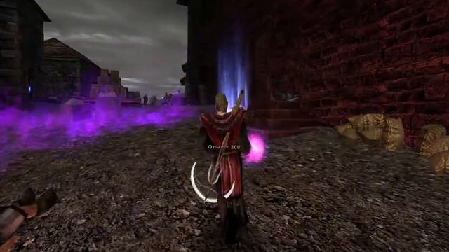 Gothic2  Поднял ворота оркам в замке