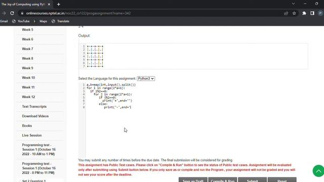 The joy of Computing using Python|| Set 2 Question 1 Exam 8 to 11 night shift Answers || NPTL. смотреть онлайн