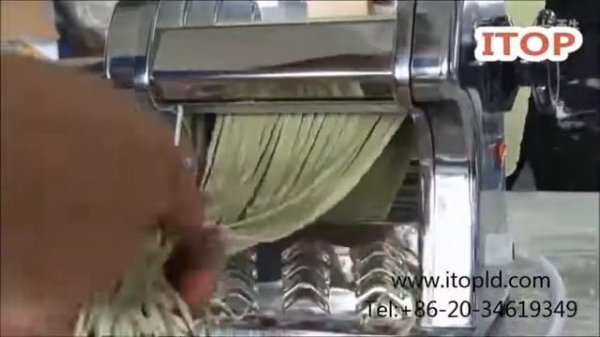 Itop бытовая электрическая лапша, резак для макарон, машина прессования/резки теста, толщина 0,5