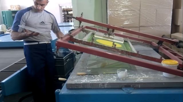 Ручной станок трафаретной печати по стеклу смотреть онлайн