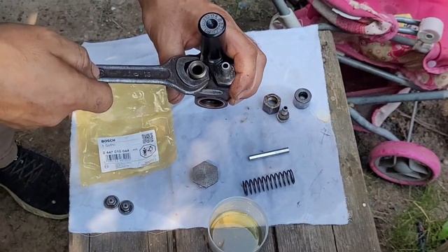 Замена перепускных клапанов ТННД#топливныйнасоснизкогодавления#w123#OM615-617#ТНВД#мерседесДизель# смотреть онлайн