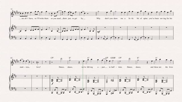 Tenor Sax - Dance Dance - Fall Out Boy - Sheet Music, Chords, & Vocals смотреть онлайн